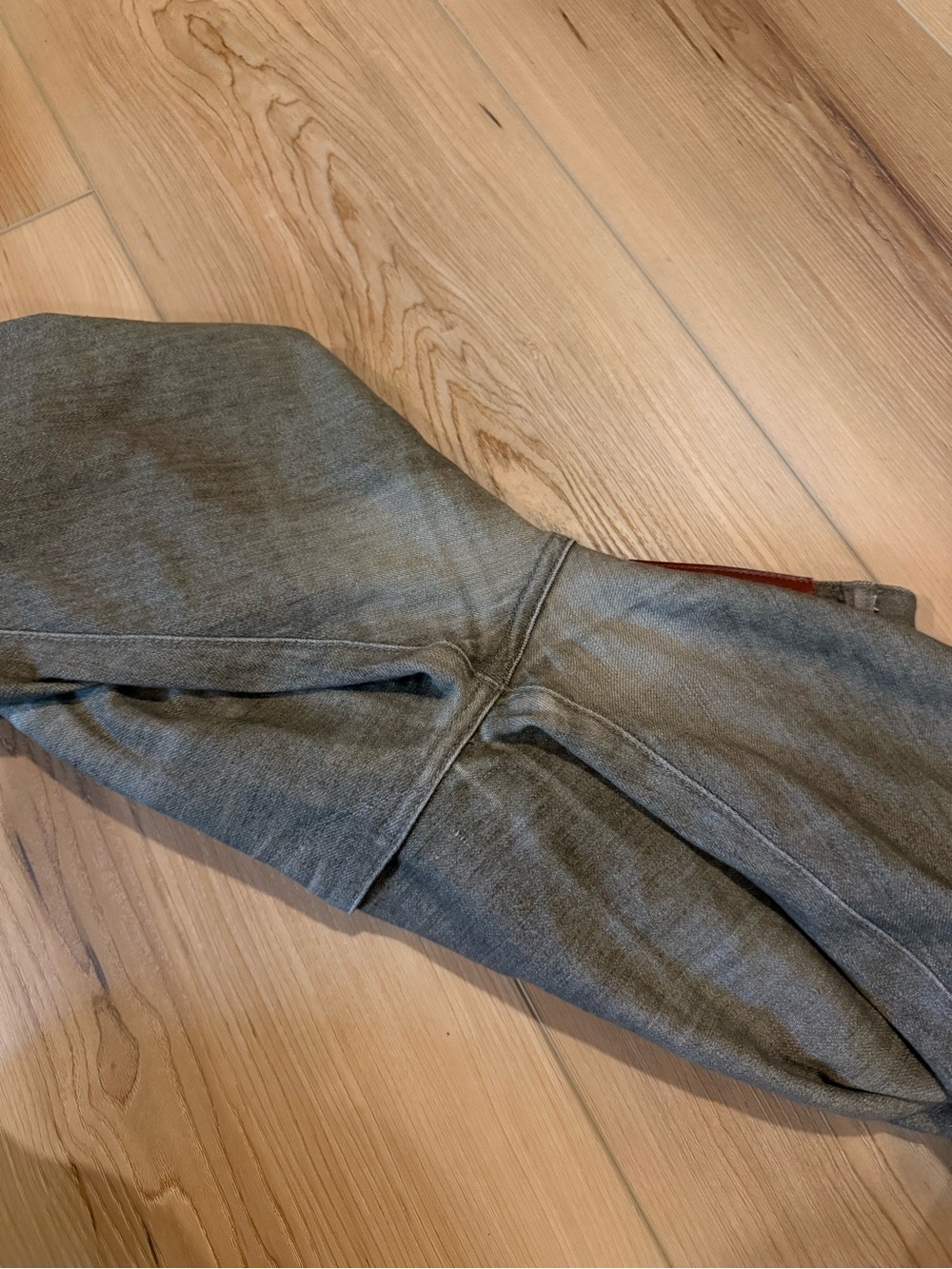 Hiroshi Kato The Pen Slim Straight Stretch Selvedge Denim Jeans green 36 x 31 - Picture 5 of 14